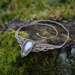 Necklace with Moonstone