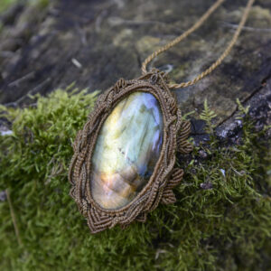 Necklace with Labradorite