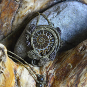 Necklace with Ammonite