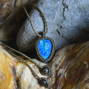 Necklace with Chrysocolla