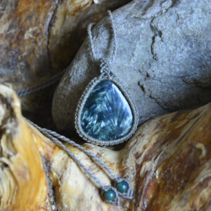 Necklace with Seraphinite