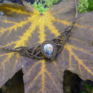 Necklace with Labradorite