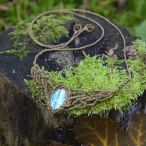 Necklace with Labradorite