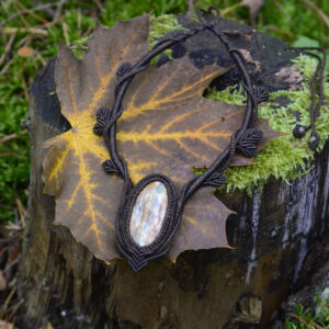 Necklace with Labradorite