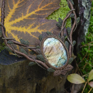 Necklace with Labradorite